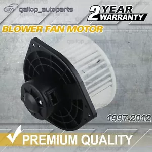 Heater Fan Blower Motor For Nissan Patrol GU Y61 1997-2012 Airconditioning Cabin - Picture 1 of 11
