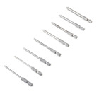 8pcs 75mm 1/4 Shank Magnetic Long Hex Head Screwdriver Bits Set Kit☆