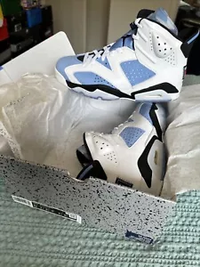 Size 9.5 - Air Jordan 6 Retro Mid UNC Home - Picture 1 of 5