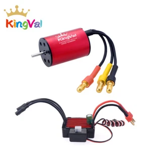 KingVal 2030 4500/6500KV Waterproof Brushless Motor+25A ESC for 1/18 1/20 RC Car - Picture 1 of 13