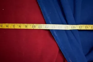 TELA POLAR REVERSIBLE ROJO OSCURO AZUL MARINO 3 YARDAS X 60" - Imagen 1 de 3