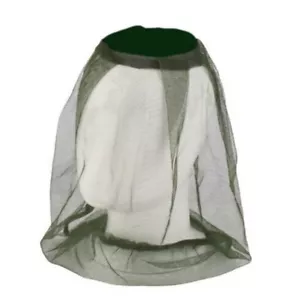 5X Mosquito Mesh Head Net Travel Protector Camping Bugs Flies Face Netting Midge - Picture 1 of 6