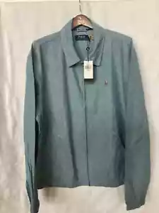 Polo by Ralph Lauren Men's Blue Chambray Bayport Jacket Size XXL-Authenic - Picture 1 of 7