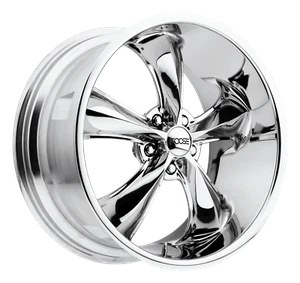 Foose 1Pc LEGEND Chrome Plated 17x7" Rim TJ XJ Ranger 5X4.5+1 offset, Each - Picture 1 of 4