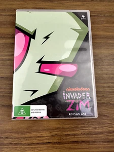 Invader Zim Season One DVD 4-Discs VGC 36 Eps Region 4 - Picture 1 of 4