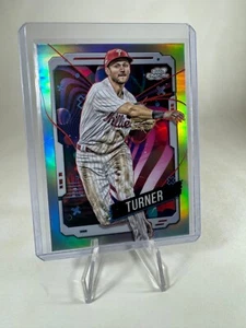 2024 Topps Chrome Cosmic Trea Turner Refractor #54 - Bild 1 von 2