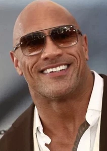 Luxurious Brand Designer Men Business Brown Gradient Sunglasses Celebrity Dwayne - Picture 1 of 4