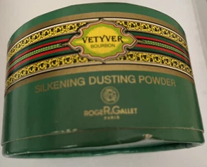 ✅NIB Vetyver 🇫🇷Roger & Gallet Silkening Dusting Powder Talc 4.5OzVintage🇫🇷 - Picture 1 of 9