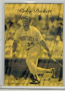 1995 Select Certified Edition Gold Team Kirby Puckett #11 -NM/MT- - Picture 1 of 1