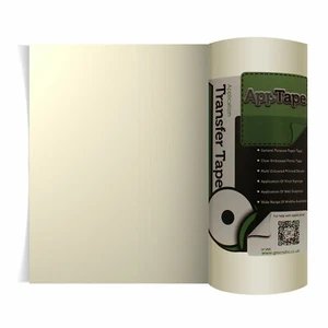 Medium Tack Paper Application Transfer Tape 200mm x 30M - for Sign Vinyl - Picture 1 of 1