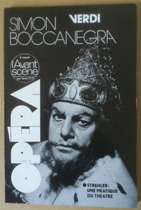 -- L'AVANT-SCÈNE OPÉRA (19). SIMON BOCCANEGRA. PURCELL -- - Bild 1 von 1