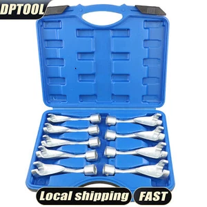  9pcs For BMW 17mm 12Point Common Rail Injection Fuel Line Socket Nut Wrench - Imagen 1 de 6