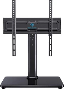 Universal Swivel TV Stand for 24-60 inch TVs up to 99 lbs, 8 Height Adjustable - Picture 1 of 3