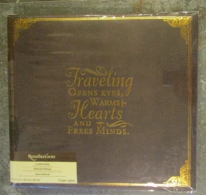 Recollections Travel 12x12 Scrapbook Album 10 pgs/20 shts #364188 Traveling Open - Picture 1 of 7