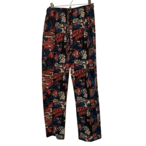 Superman Größe Small Fleece Lounge Pyjama Schlafhose - Bild 1 von 4