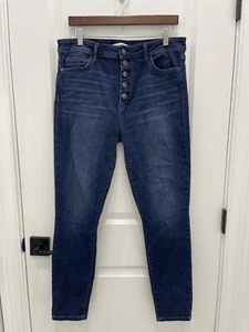 Sam Edelman The Stiletto High Rise Skinny Ankle Jeans Button Fly Size 32x28 - Picture 1 of 15