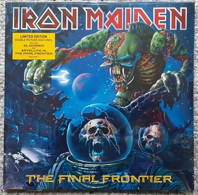 Iron Maiden "Final Frontier" Original Picture 2010 Sealed Bruce Dickinson Samson - Image 1 of 4