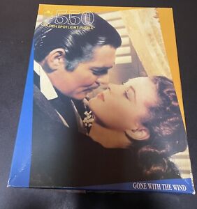 GONE WITH THE WIND - 550 PIECE PUZZLE - GOLDEN SPOTLIGHT PUZZLE #5293 - 1991