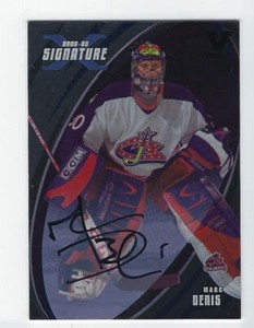 2015-16 ITG Final Vault Marc Denis 2002-03 BAP Signature 