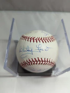 1961 NEW YORK YANKEES TEAM MULTI SIGNED PSA/DNA BASEBALL 9 AUTOGRAPH WHITEY FORD - Picture 1 of 9