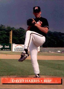 1994 Sioux City Explorers Collect-A-Sport #11 David Harris Lakeland Florida Card