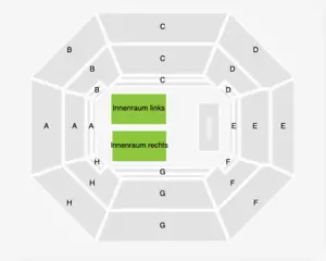 ANDRE RIEU 17. 05.2025 Halle/Westfalen * INNENRAUM RECHTS * Tickets - Bild 1 von 1