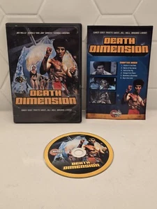 DEATH DIMENSION Black Eliminator Exploitation DVD ** 1981 MONDO CRASH Rare OOP - Picture 1 of 5