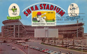 1381 6c Professional Baseball unlisted, postcard of Shea Stadium [369263]  - Picture 1 of 1