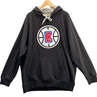 Sudadera con Capucha Antigua LA Clippers Team Logo Negra Victoria Hombres 2XL Foto 1 de 4