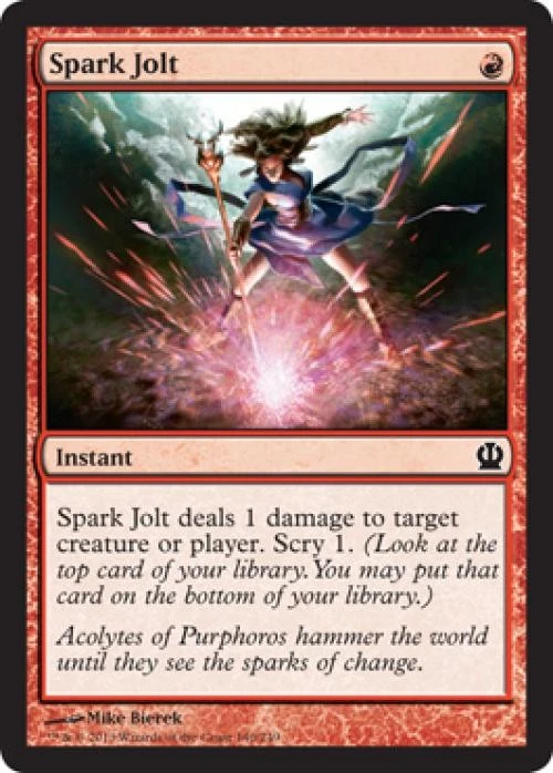 Spark Jolt -Foil Light Play MTG Theros - Image 1 of 1