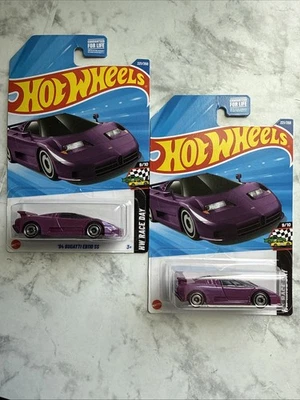 Hot Wheels PURPLE Bugatti EB110 SS - Image 1 of 2