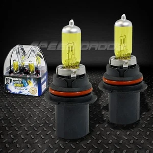 9007 DT 3000K XENON HALOGEN AMBER LOW BEAM HEAD LIGHTS/BULBS FOR CHEVY CHRYSLER - Picture 1 of 1
