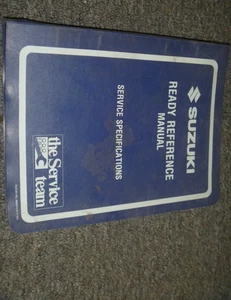 1998 Suzuki LS650W Savage Motorcycle Specifications Ready Reference Manual xz - Picture 1 of 11