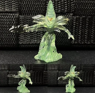 Yu-Gi-Oh! Dark Magician - Mattel Mini - Series 10 - Clear Figure - Rare - Image 1 of 4