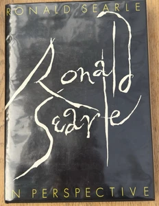 Ronald Searle in Perspective 1st Ed. Hardcover + 11 Letters Signed / Initialled - Picture 1 of 14