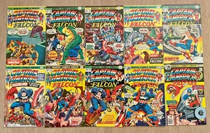 Captain America Vintage Comics 10-Book Lot #187-198 Higher Grade - Picture 1 of 2