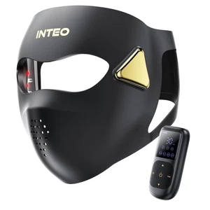 Terapia de Luz Roja para Rostro, Mascarilla Terapia de Luz Roja 4D con 4 Modos de Luz de Color... - Imagen 1 de 8