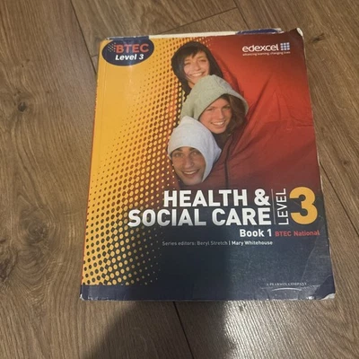 BTEC Level 3 National Health and Social Care: Student Book 1 (Level 3 BTEC Nati - Image 1 of 3