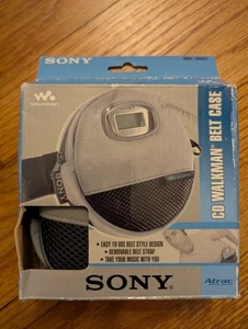 Estuche de cinturón portátil Sony Atrac CD WALKMAN 2003 vintage CDCASE3 - Imagen 1 de 4