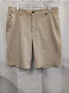 Hurley Men's 34 MWS0006530 Polyester Golf Shorts Brown - Picture 1 of 9