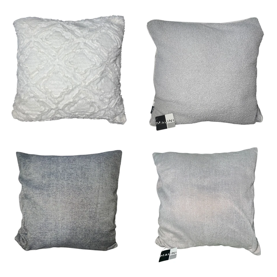Malini Luxury Arctic Whisper Cushion 45x45cm – Various Designs, Premium Quality - Image 1 of 1