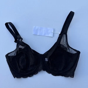 NWT HSIA Minimizer Full Coverage Underwire Bras Plus Size Lifting Lace Bra 36DD - Picture 1 of 4