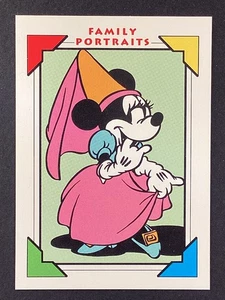 Impel Disney Family Portraits #113 1938 1991 princesa Minnie Mouse de colección casi nuevo - Imagen 1 de 2