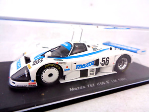 Spark 1/43 Mazda 787 #56 Le Mans 1991 Car Case New Rare