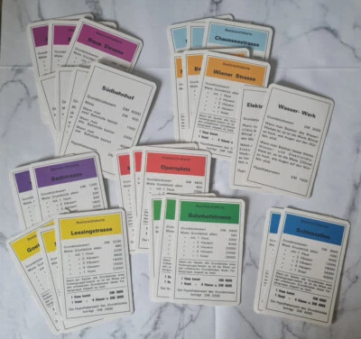 Ersatzteile für Monopoly Hotels Häuser Holz Geldscheine etc. - Bild 1 von 3