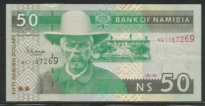 Namibia P-8 50 Dollars 2003 Unc - Picture 1 of 1