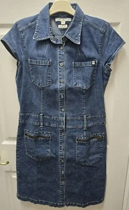 Tommy Hilfiger Stretch Denim  Dress 12 - Picture 1 of 2