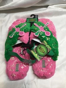 Ciabatte da donna Wicked rosa verde slide scarpe da casa taglia XL 11/12 nuove con etichette - Foto 1 di 15