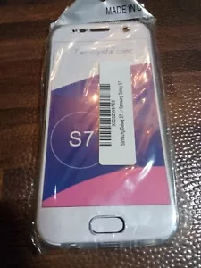 Shockproof 360 Slim Clear Gel Case For Samsung Galaxy Phone S7, Edge,Note - Picture 1 of 5