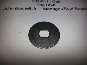 1 Okuma Part # 16120043 Key Washer Fits CT-15D,CZ-5CS,CW-153DLX-203DLX... - Picture 1 of 2
